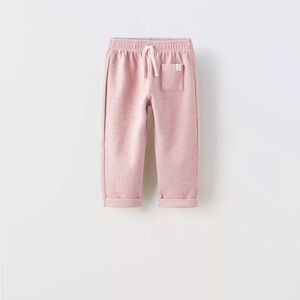 Zara Blush Pink Kids Sweatpants